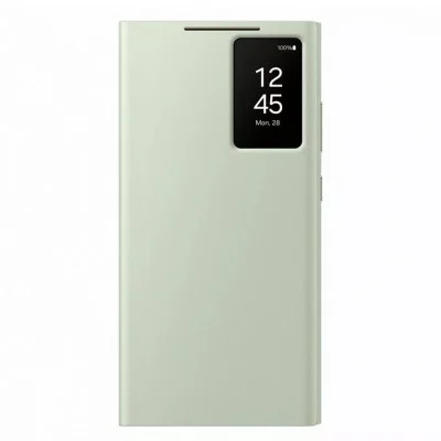 Cover Samsung S24 Ultra Smart View Case - Light Green